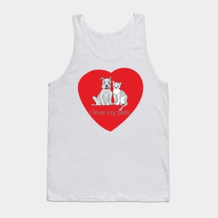 I love my pets Tank Top